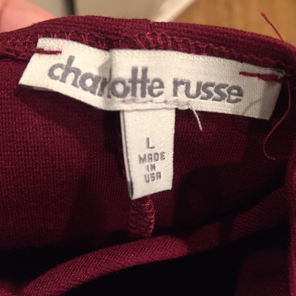 Burgundy Bodycon Dress - Picture 6 of 6